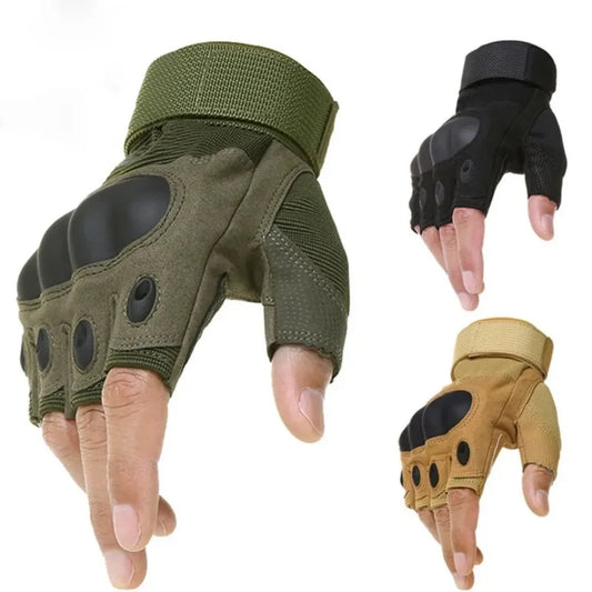 Tactical Gloves: Half and Full Finger Options for Paintball, Airsoft, and Cycling, Anti-Skid Protective Gear