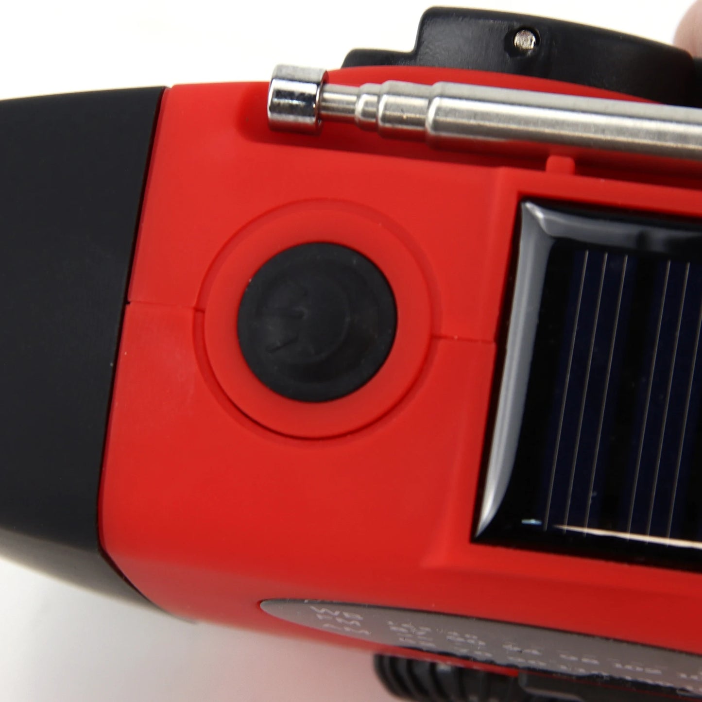 Multifunctional Solar Hand Crank Radio: FM/AM/WB NOAA Weather Radio with 2000mAh USB Charging, Emergency LED Flashlight, and Power Bank