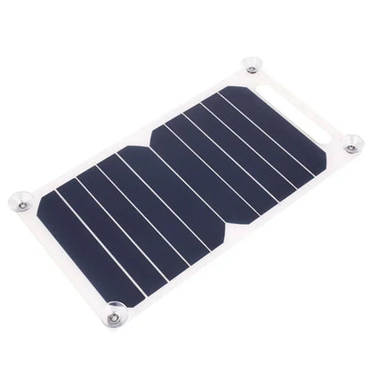 30W Solar Panel with USB: Waterproof, Portable Battery Charger for Outdoor Hiking and Camping (6.8V)